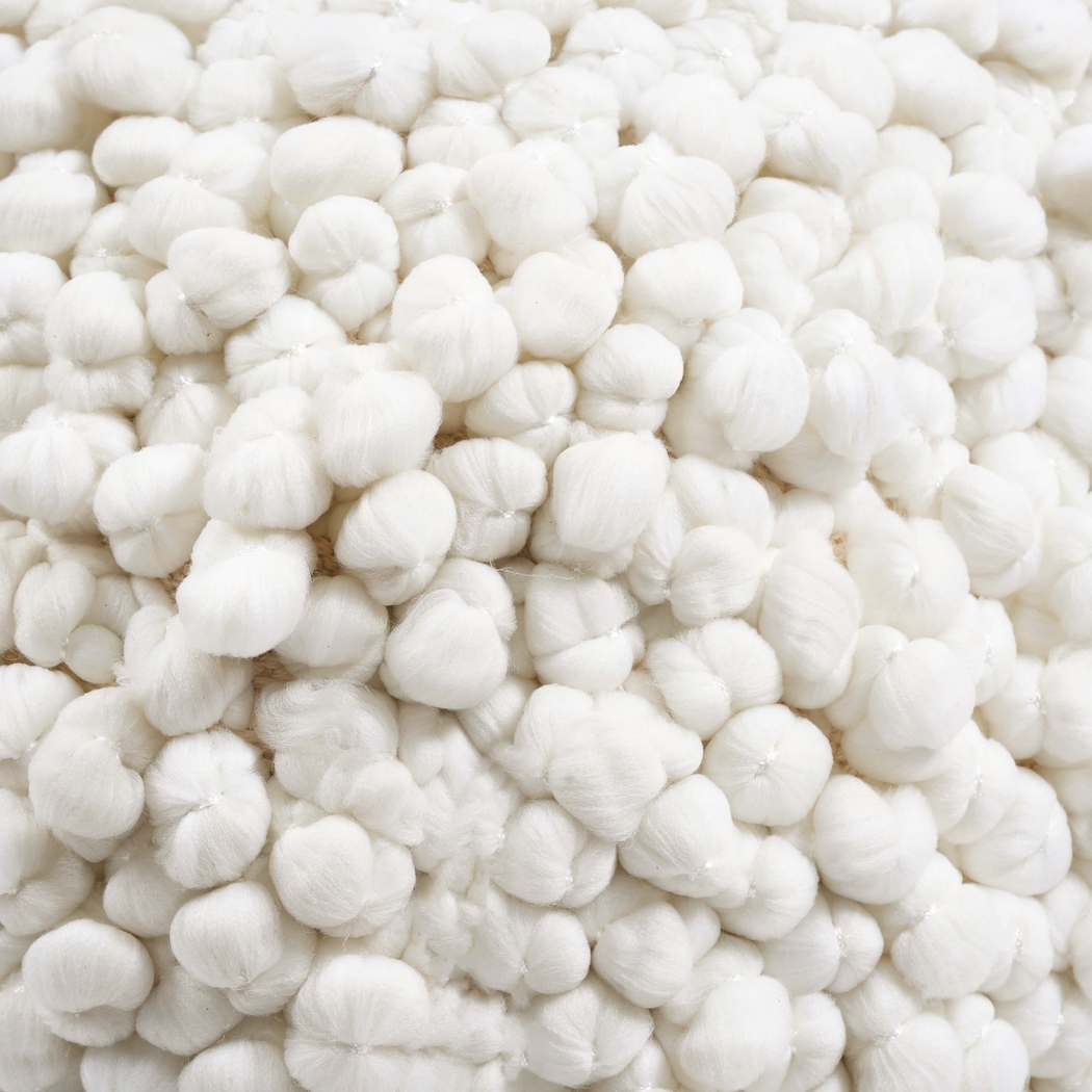 Midasvista Cream Pouf - Thumbnail - Image 4