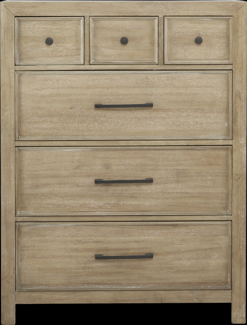 Kids Midcity Loft Sandstone 6 Pc Twin Slat Bedroom with Twin Storage Trundle - Thumbnail - Image 3