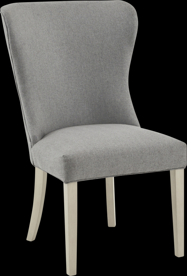 Middlebie Gray Side Chair - Thumbnail - Image 1