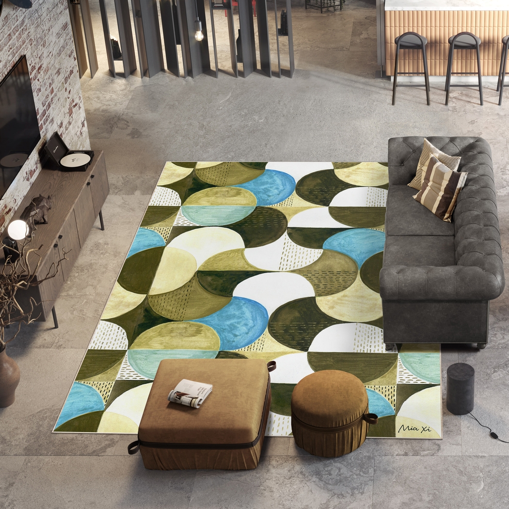 Middlemiss Multi 7'7 x 10'5 Rug - Thumbnail - Image 2