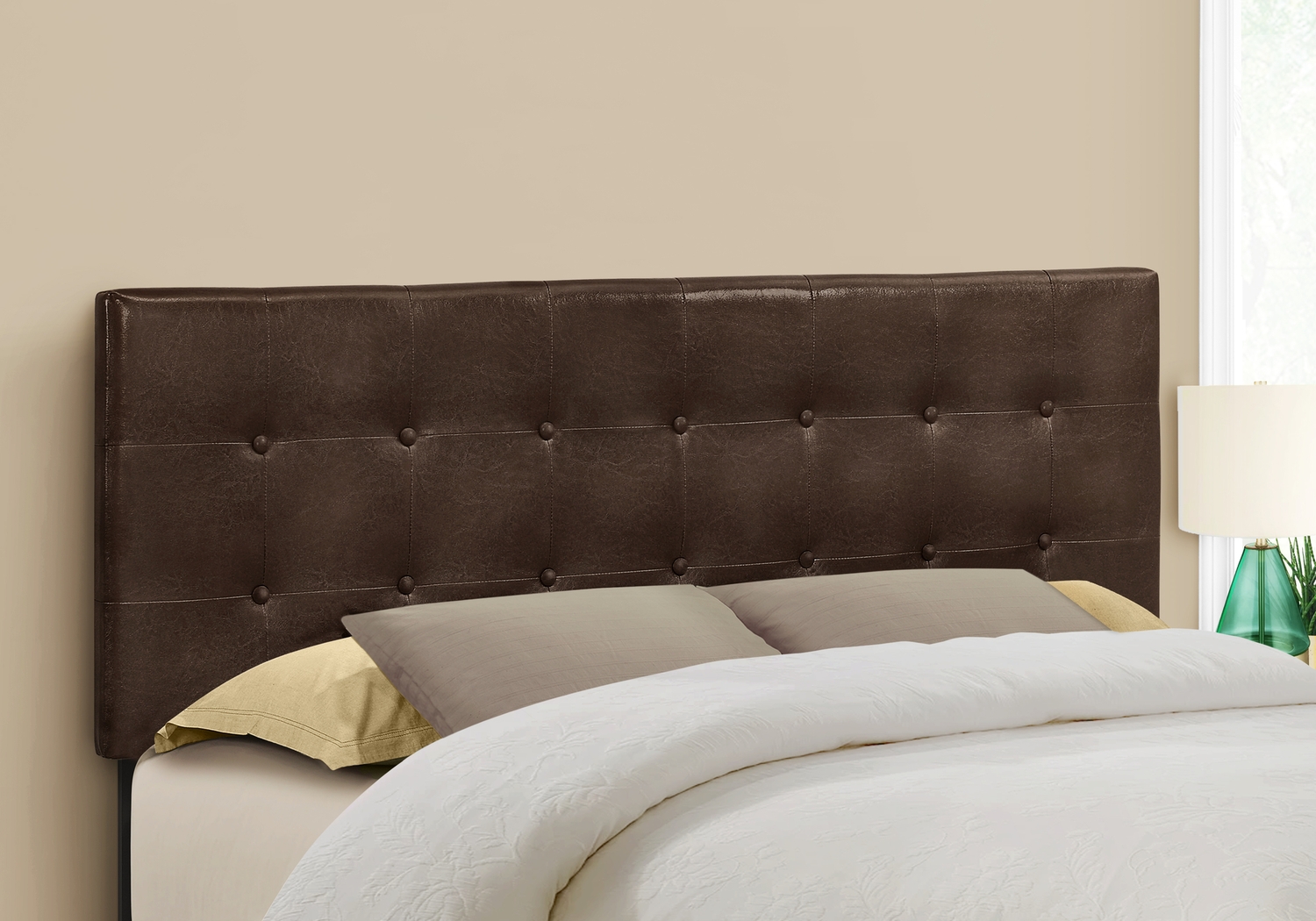 Middleway Brown Queen Headboard - Thumbnail - Image 3
