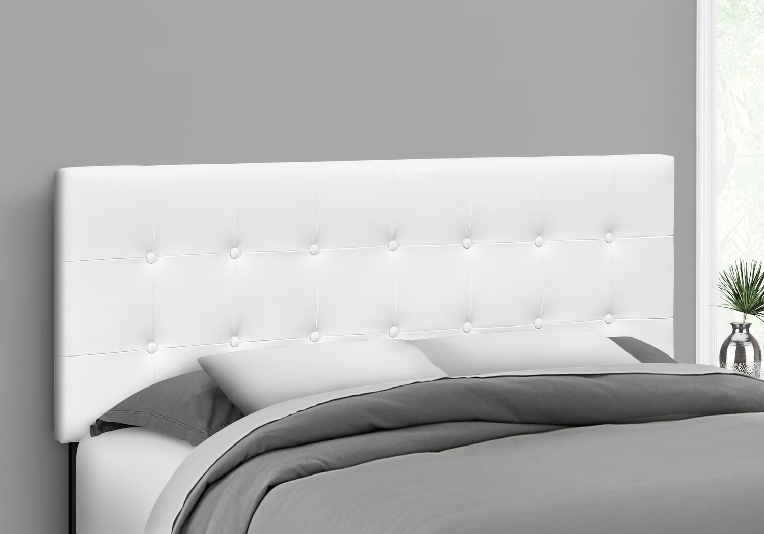 Middleway White Queen Headboard - Thumbnail - Image 3
