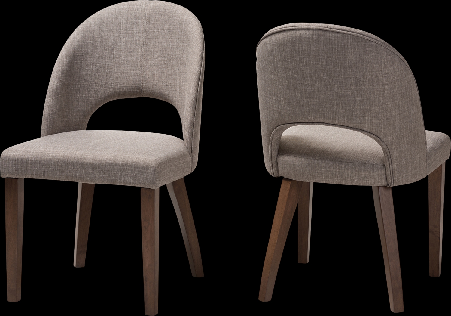 Midgaard Gray Dining Chair, Set of 2 - Thumbnail - Image 3