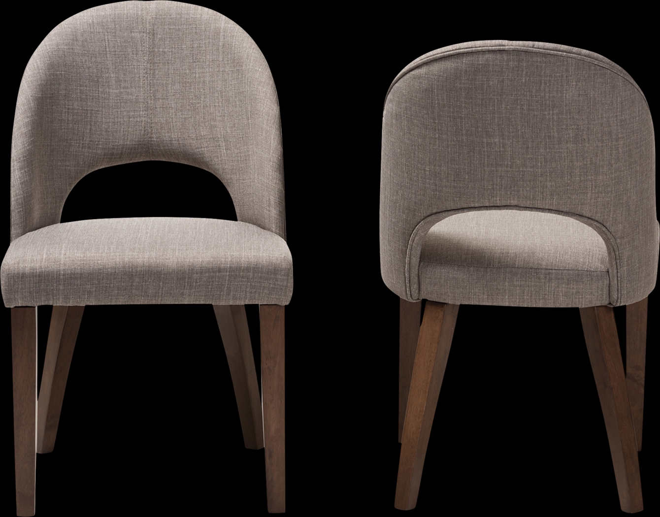 Midgaard Gray Dining Chair, Set of 2 - Thumbnail - Image 5