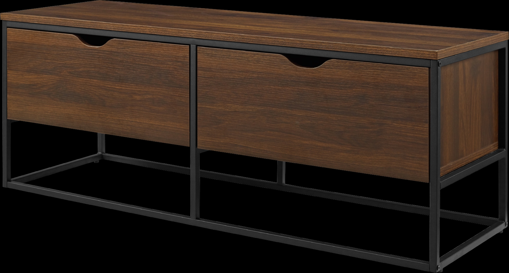Midheights Walnut Accent Bench - Thumbnail - Image 3
