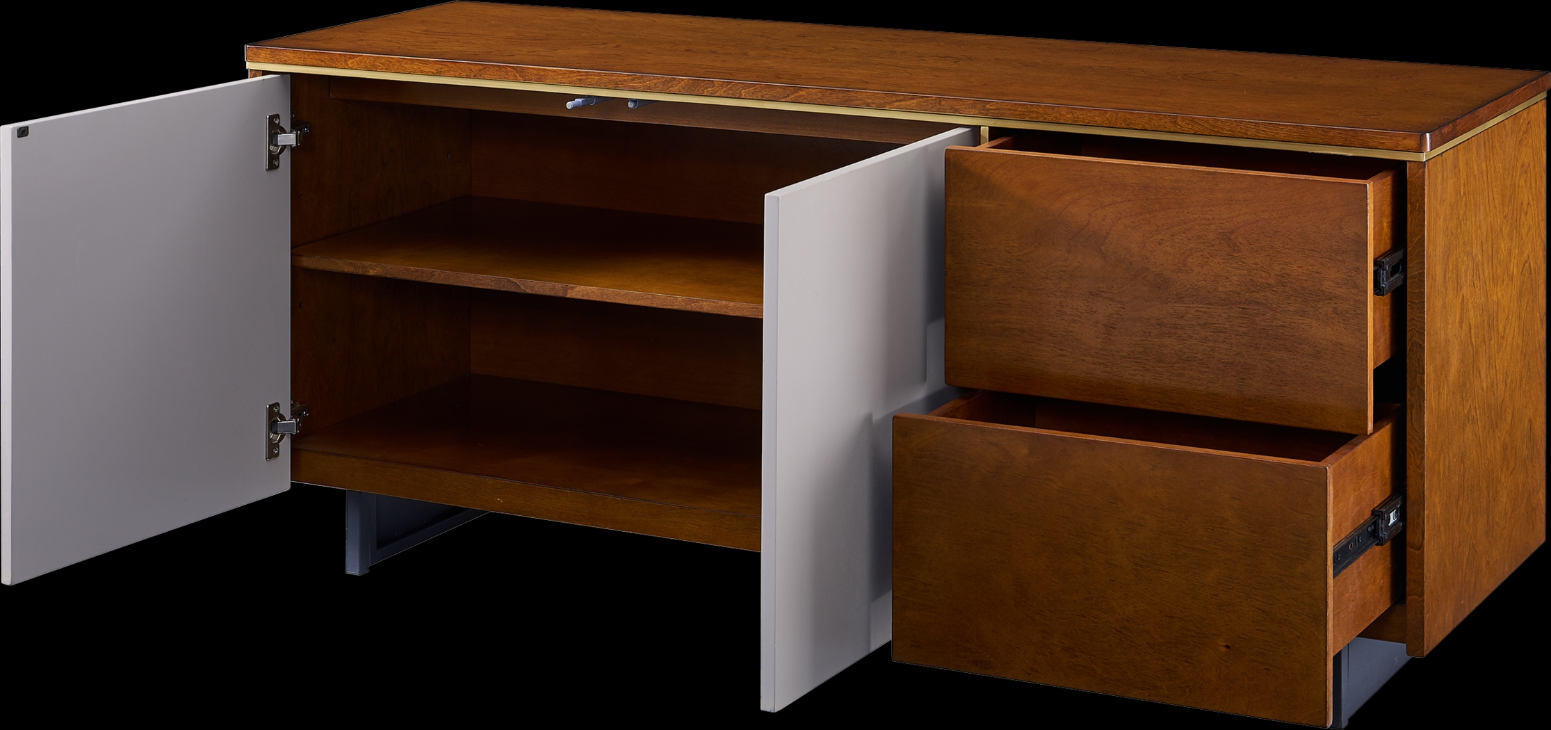 Midhurst Brown 55 in. Console - Thumbnail - Image 2