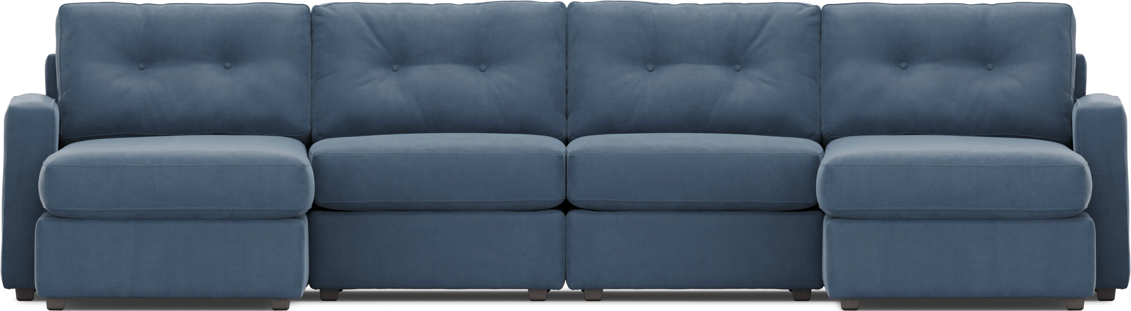 Midnight 3 Pc ModularOne Gel Foam Sleeper - Thumbnail - Image 2