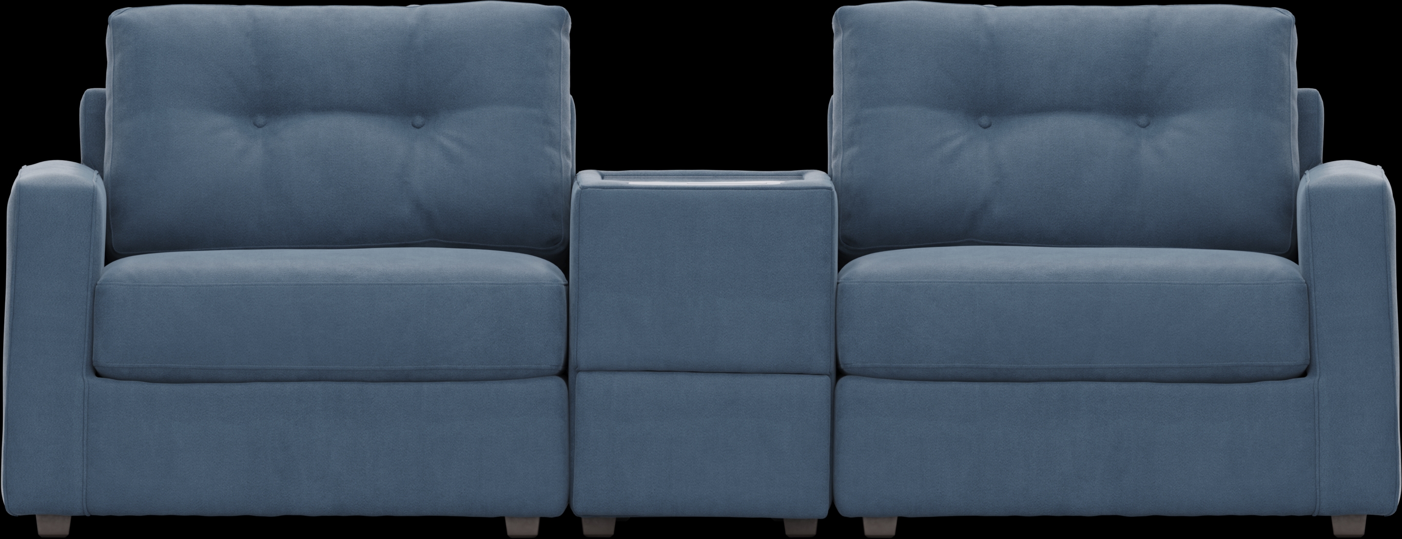 Midnight 3 Pc ModularOne with Media Console - Thumbnail - Image 2