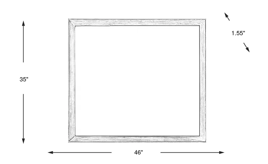 Dimension Image. Please refer to the Dimension Tab on this page for dimension details.