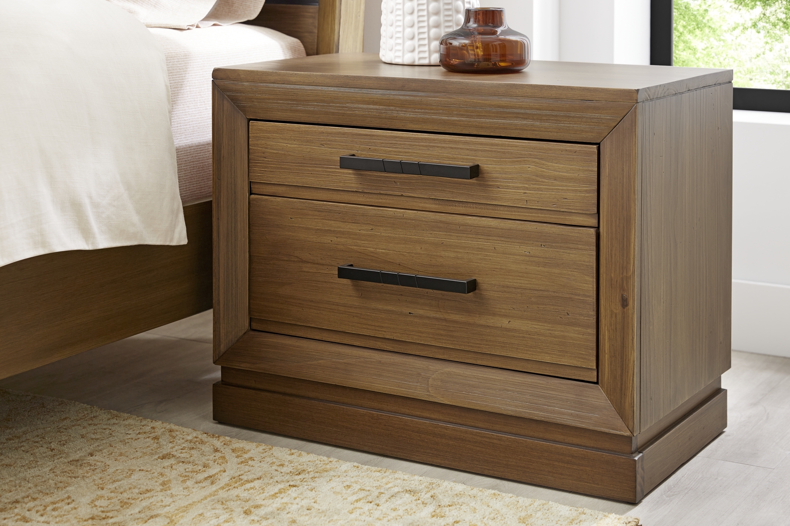 Midnight Jewel Honey Nightstand - Thumbnail - Image 2
