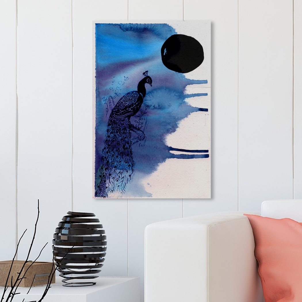 Midnight Radiance Blue Artwork - Thumbnail - Image 4