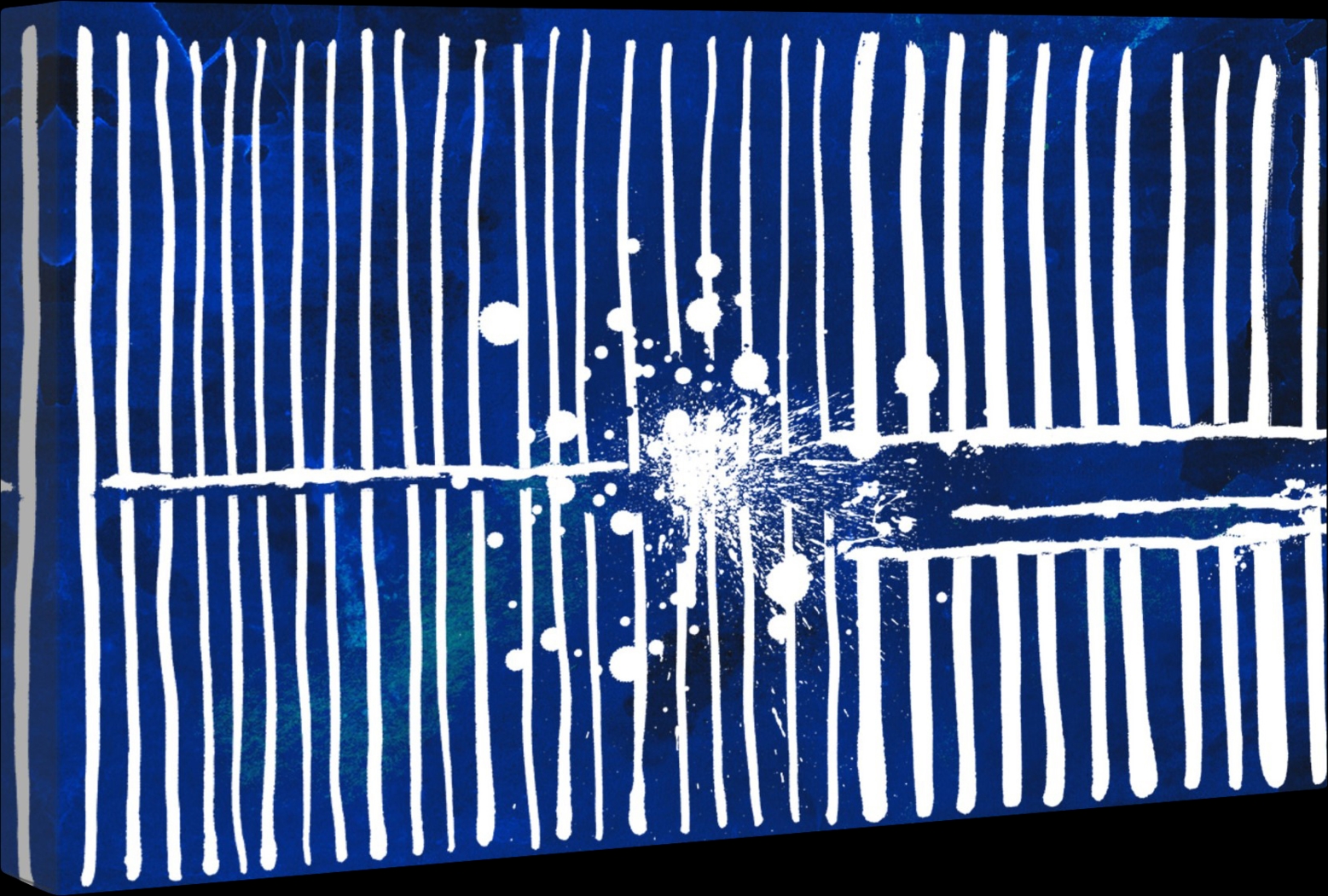 Midnight Shade Teal Artwork - Thumbnail - Image 2