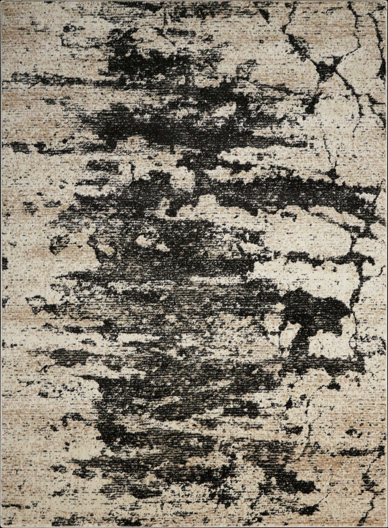 Midnight Storm Ivory 3'10 x 5'10 Rug - Thumbnail - Image 1