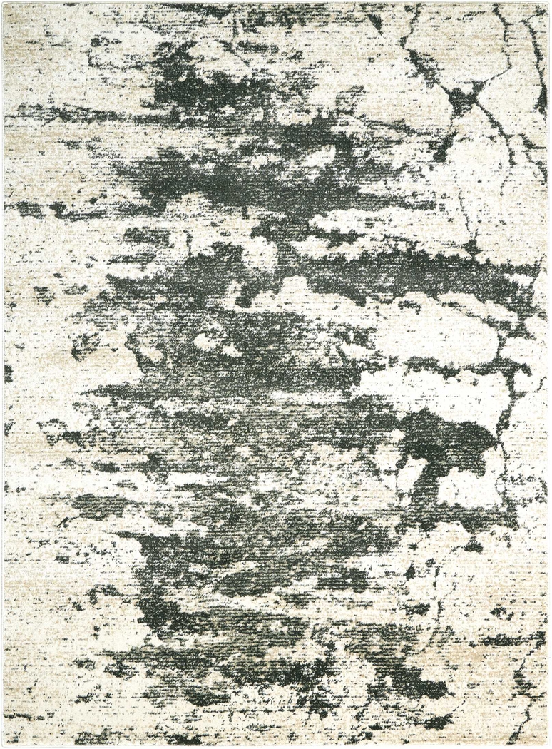 Midnight Storm Ivory 7'10 x 10'6 Rug - Thumbnail - Image 1