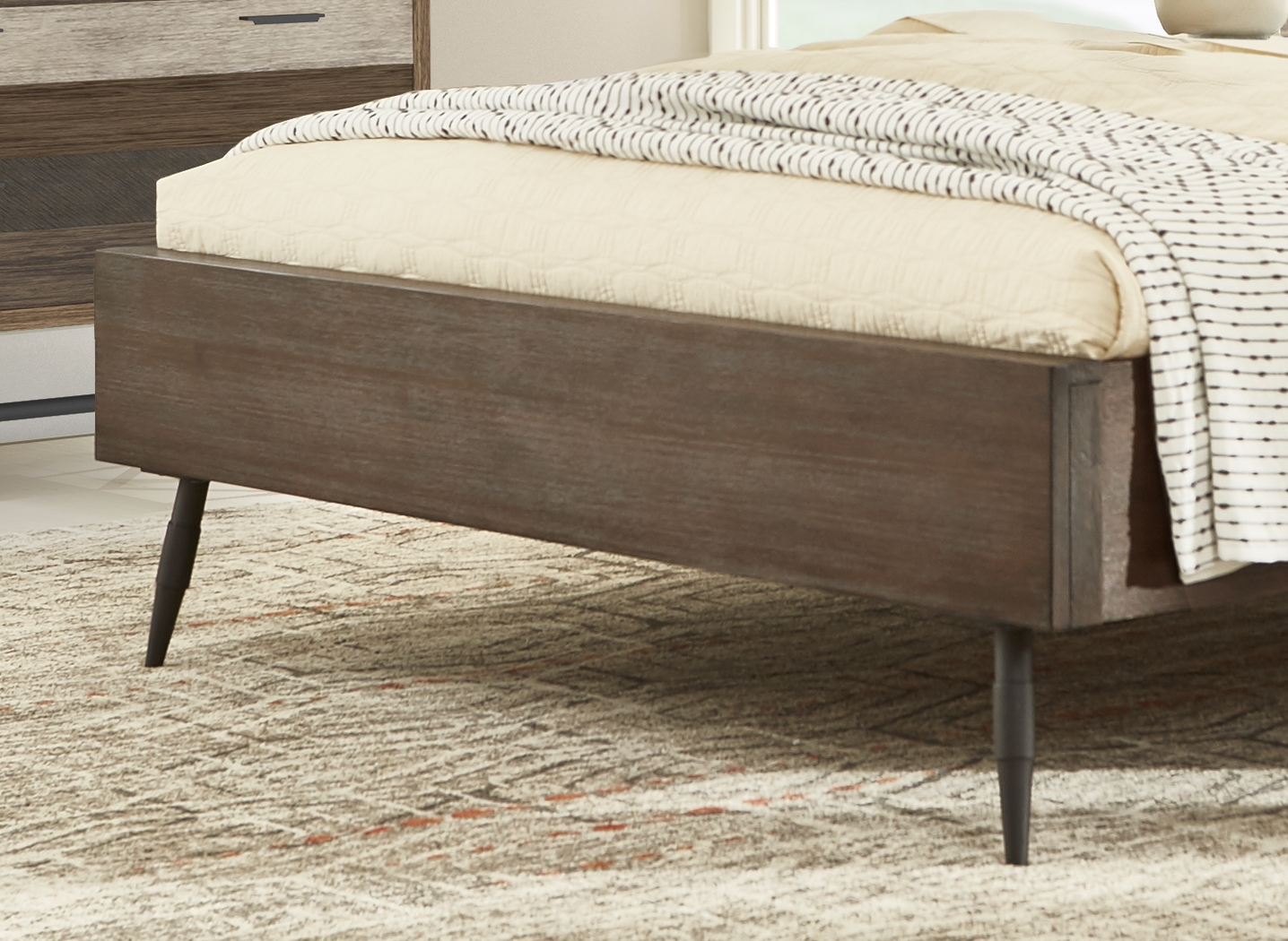 Midtown Loft Brown 5 Pc King Panel Bedroom - Thumbnail - Image 5