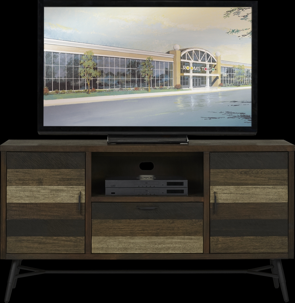 Midtown Loft Brown 60 in. Console - Thumbnail - Image 1