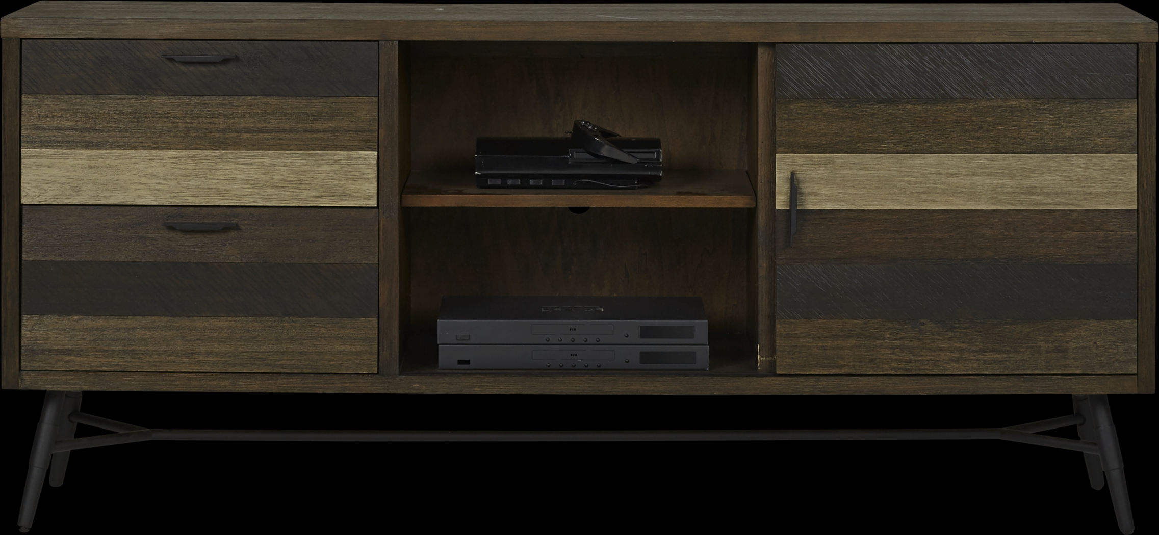 Midtown Loft Brown 72 in. Console - Thumbnail - Image 2