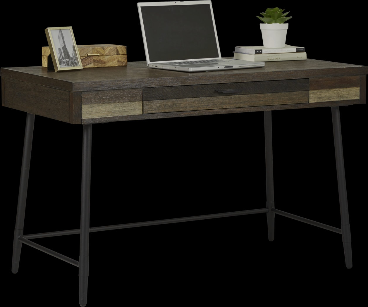 Midtown Loft Brown Desk - Thumbnail - Image 2