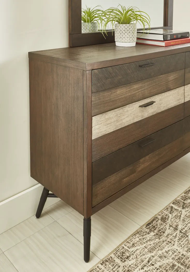 Midtown Loft Brown Dresser - Thumbnail - Image 3