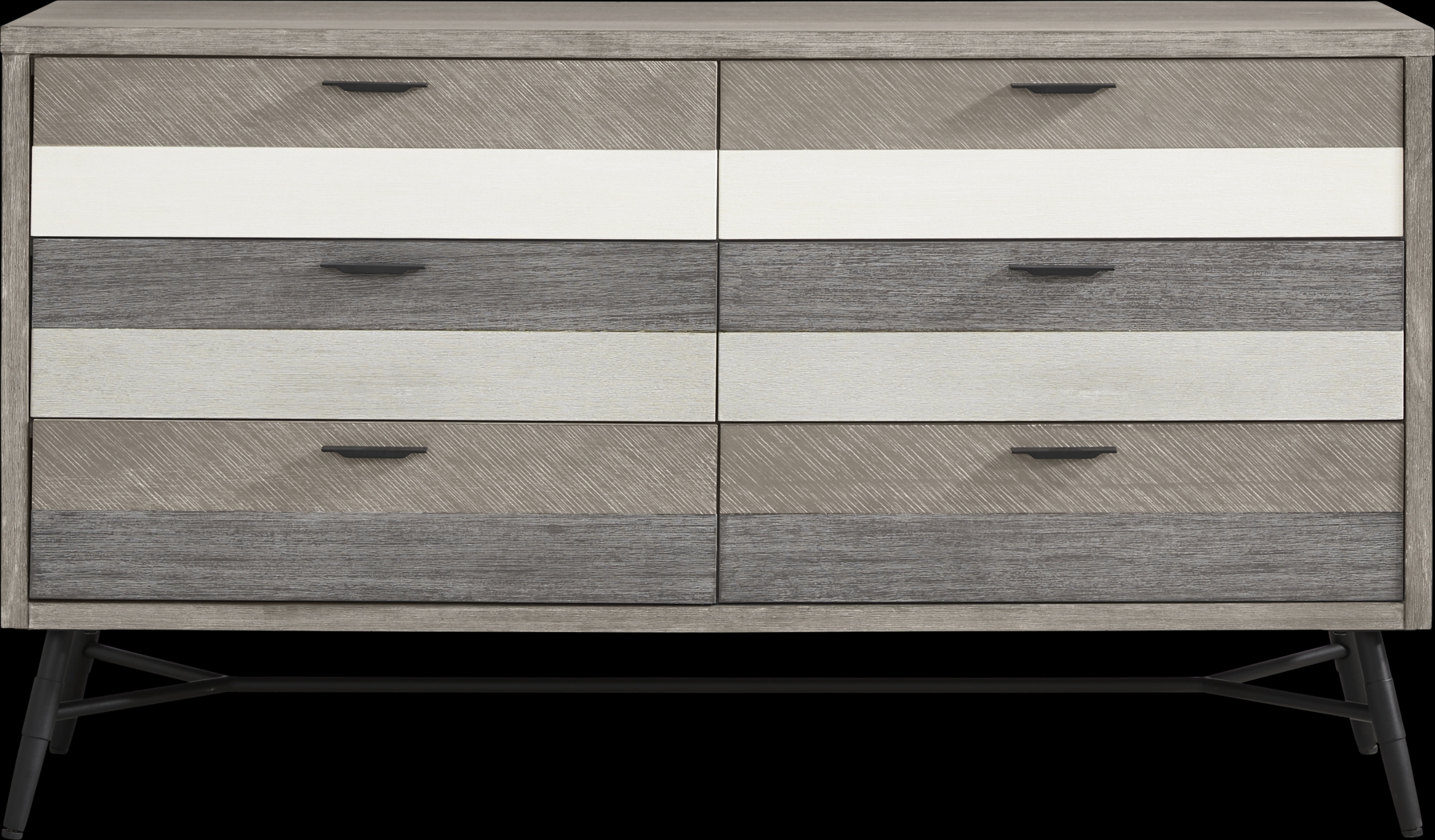 Midtown Loft Gray Dresser - Thumbnail - Image 1