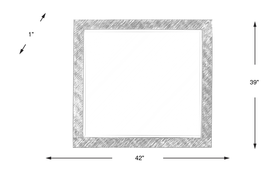 Dimension Image. Please refer to the Dimension Tab on this page for dimension details.