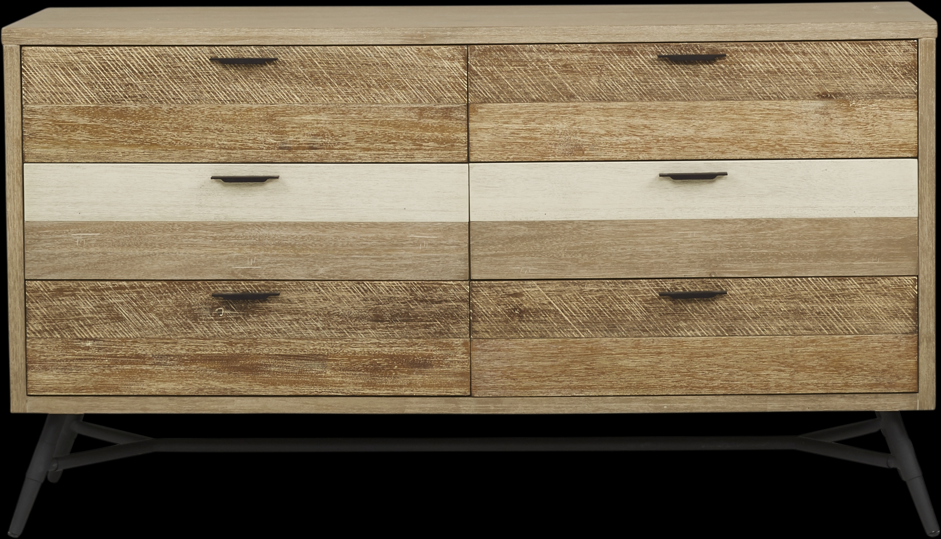 Midtown Loft Natural 5 Pc King Panel Bedroom - Thumbnail - Image 5