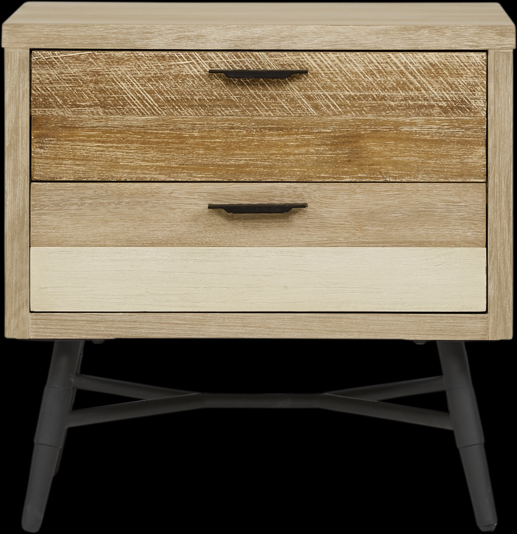 Midtown Loft Natural 5 Pc Queen Panel Bedroom - Thumbnail - Image 6