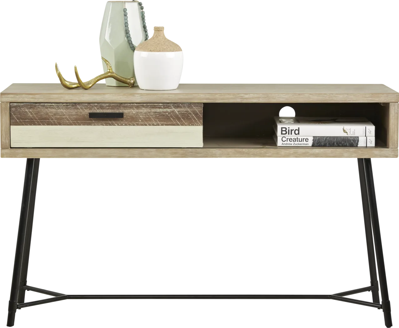 Midtown Loft Natural Sofa Table - Thumbnail - Image 2