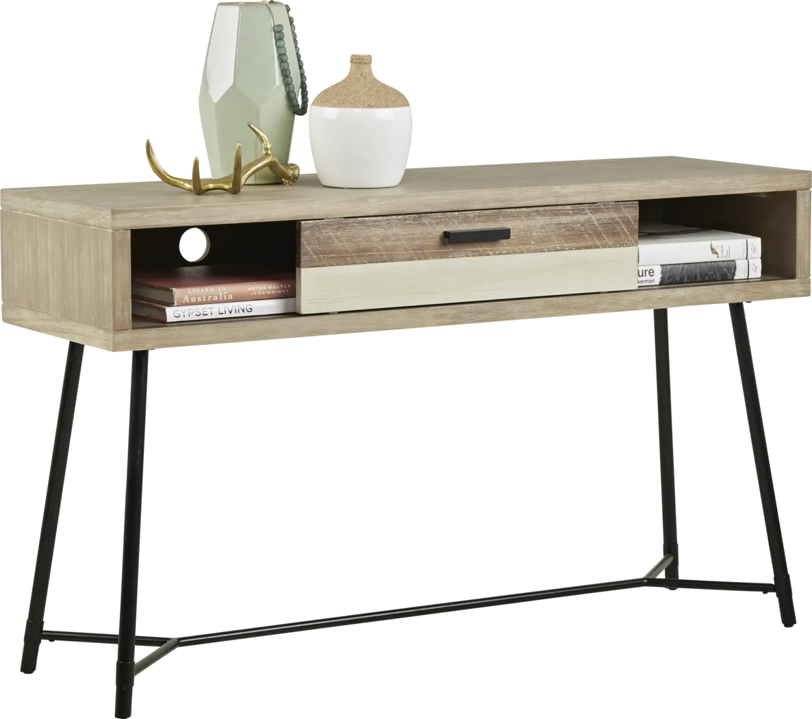 Midtown Loft Natural Sofa Table - Thumbnail - Image 3