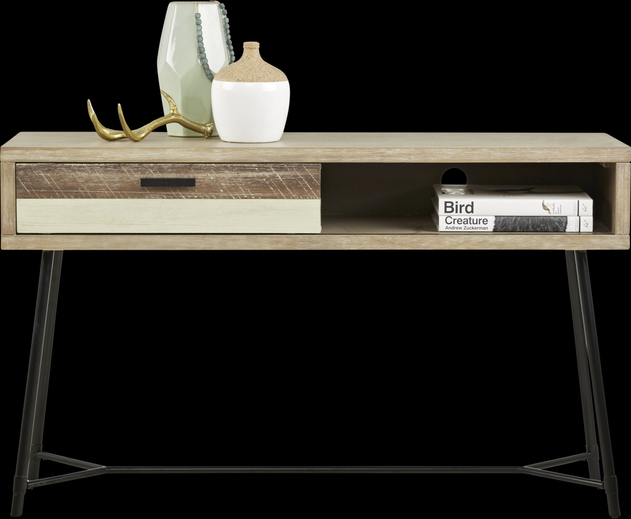 Midtown Loft Natural Sofa Table - Thumbnail - Image 2