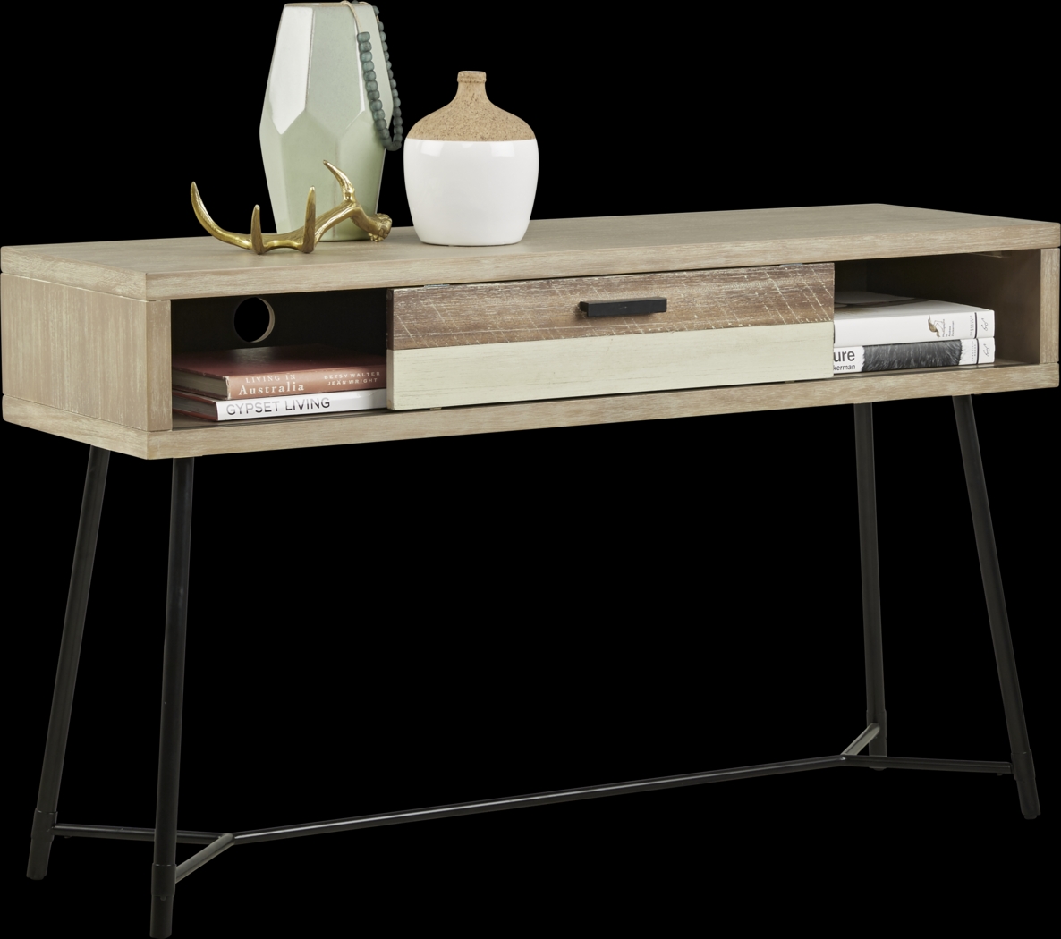 Midtown Loft Natural Sofa Table - Thumbnail - Image 3