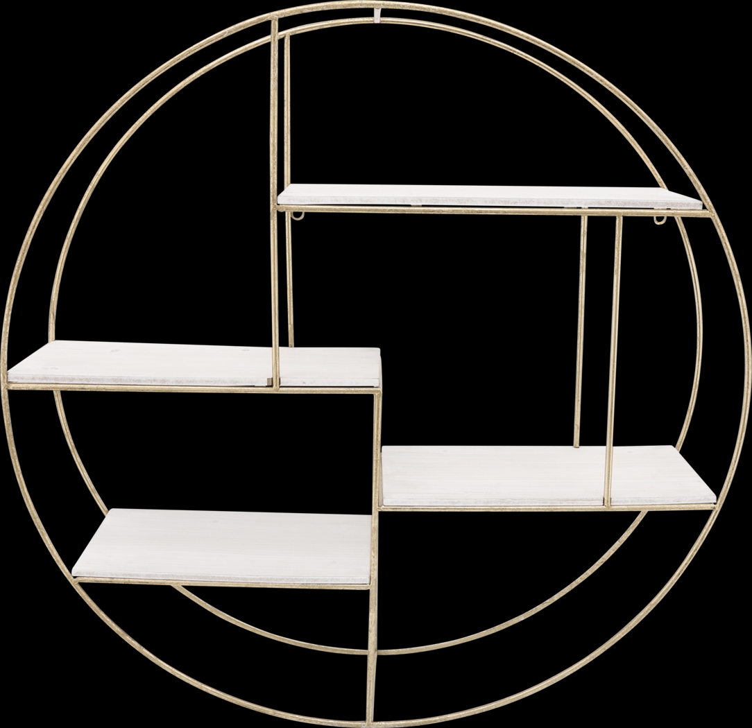 Midvaile Gold Wall Shelf - Thumbnail - Image 2