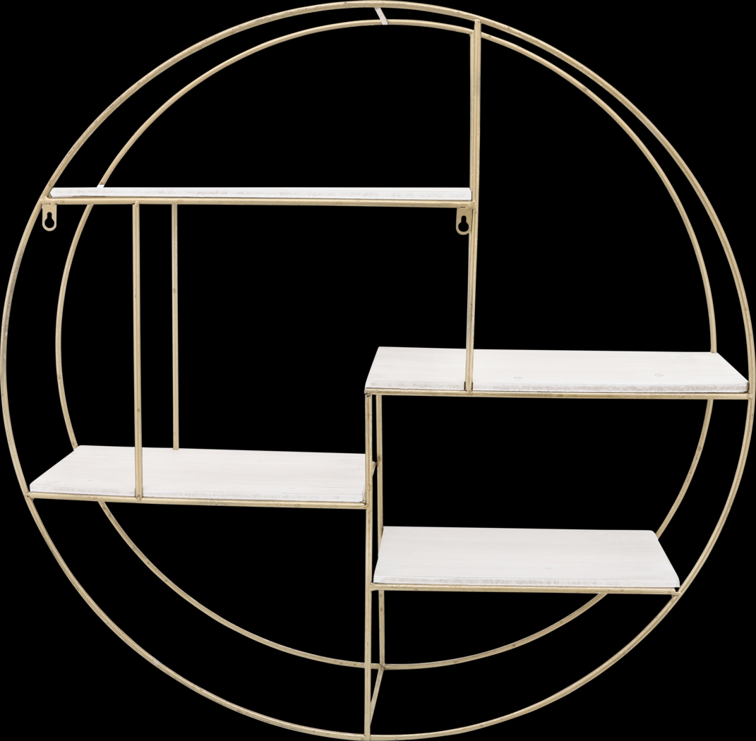 Midvaile Gold Wall Shelf - Thumbnail - Image 4