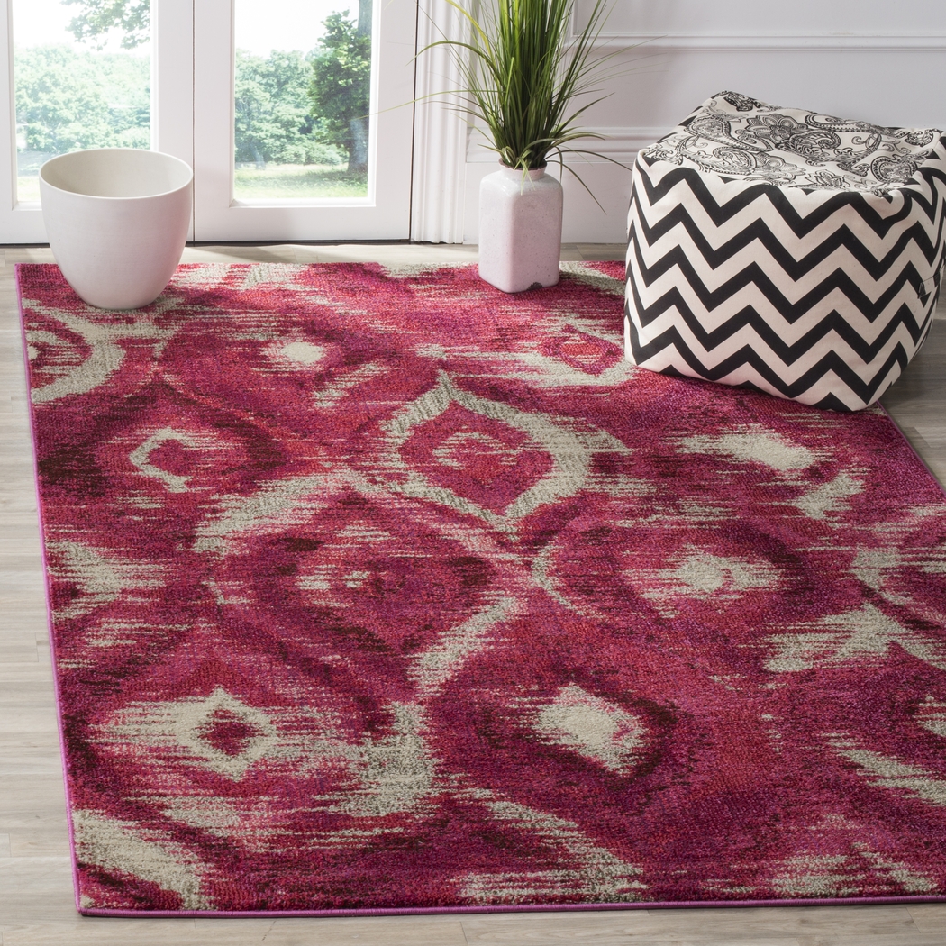 Midway Bay Pink 5'1 x 7'7 Rug - Thumbnail - Image 3