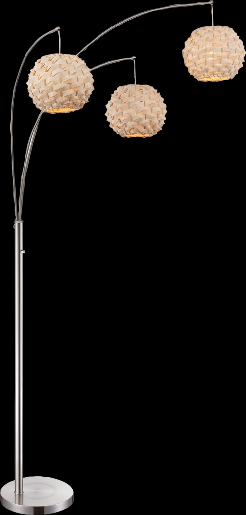 Miener Nest Silver Floor Lamp - Thumbnail - Image 1