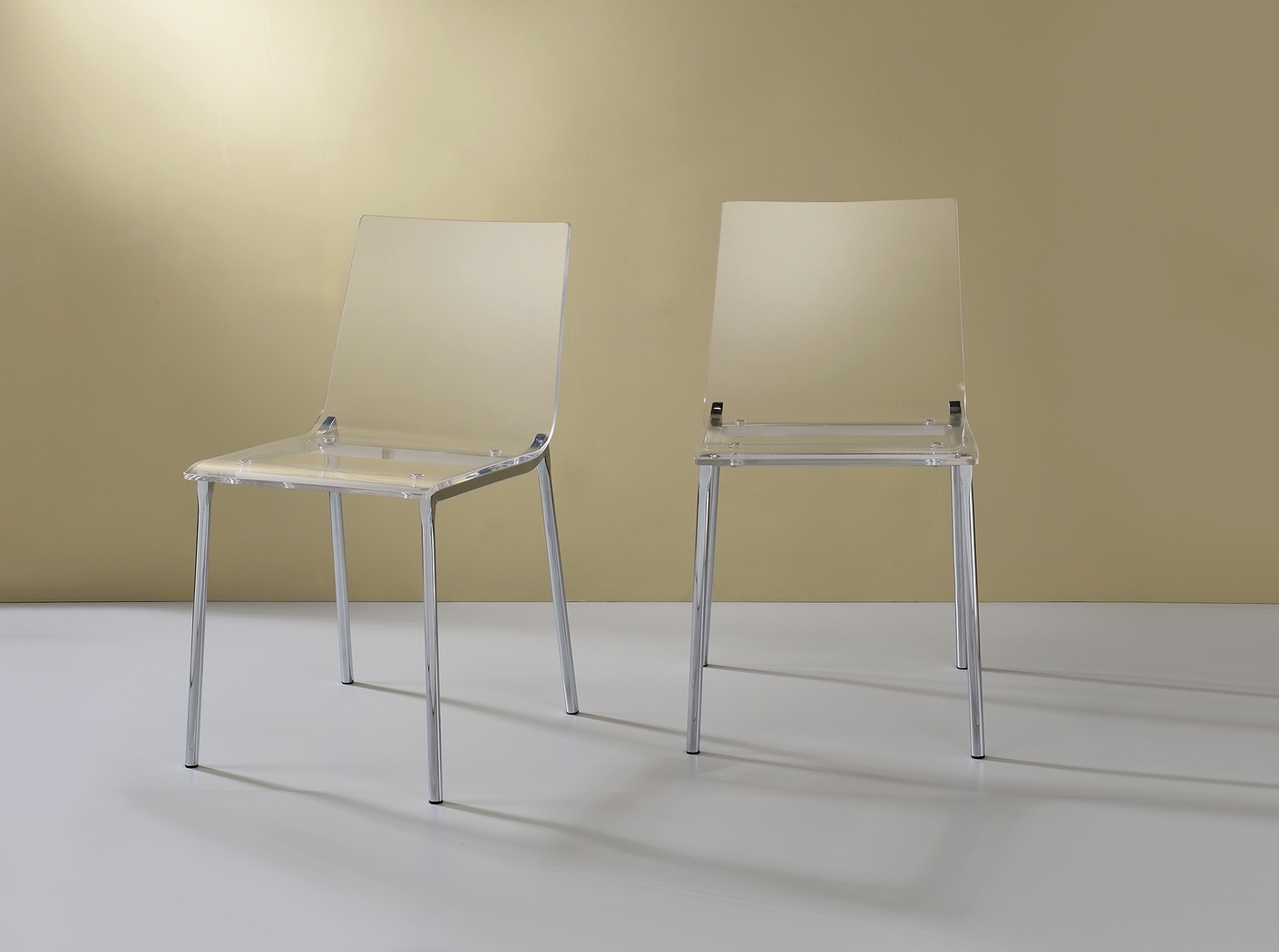 Migoya Chrome Dining Chair, Set of 2 - Thumbnail - Image 3