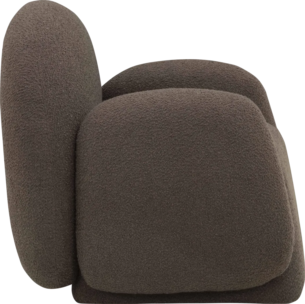 Mihr Brown Accent Chair - Thumbnail - Image 5