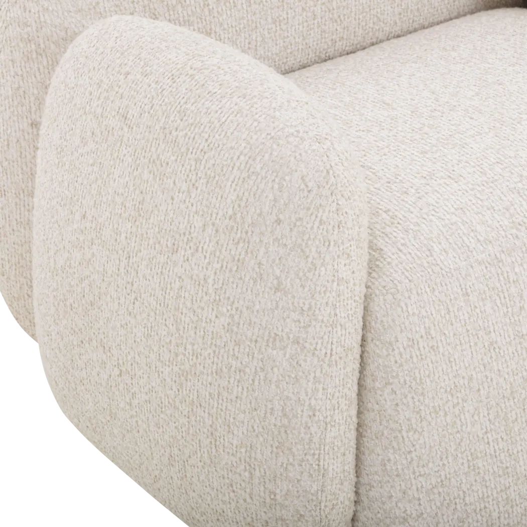 Mihr Cream Accent Chair - Thumbnail - Image 5