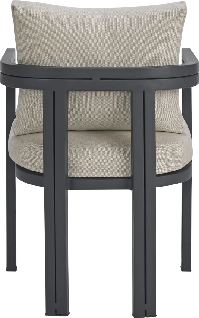 Mikayla Dark Gray Arm Chair - Thumbnail - Image 5