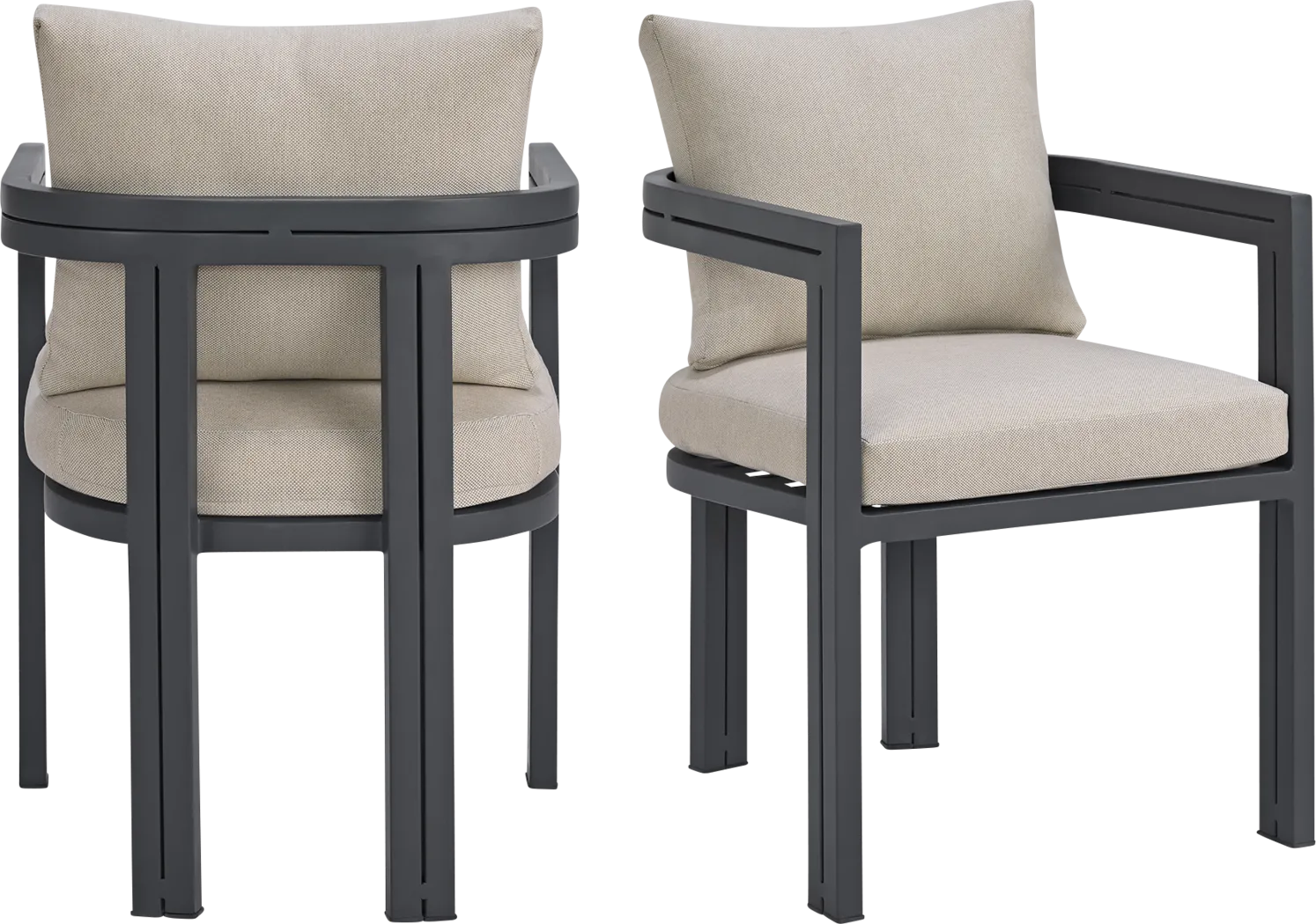 Mikayla Dark Gray Arm Chair - Thumbnail - Image 6