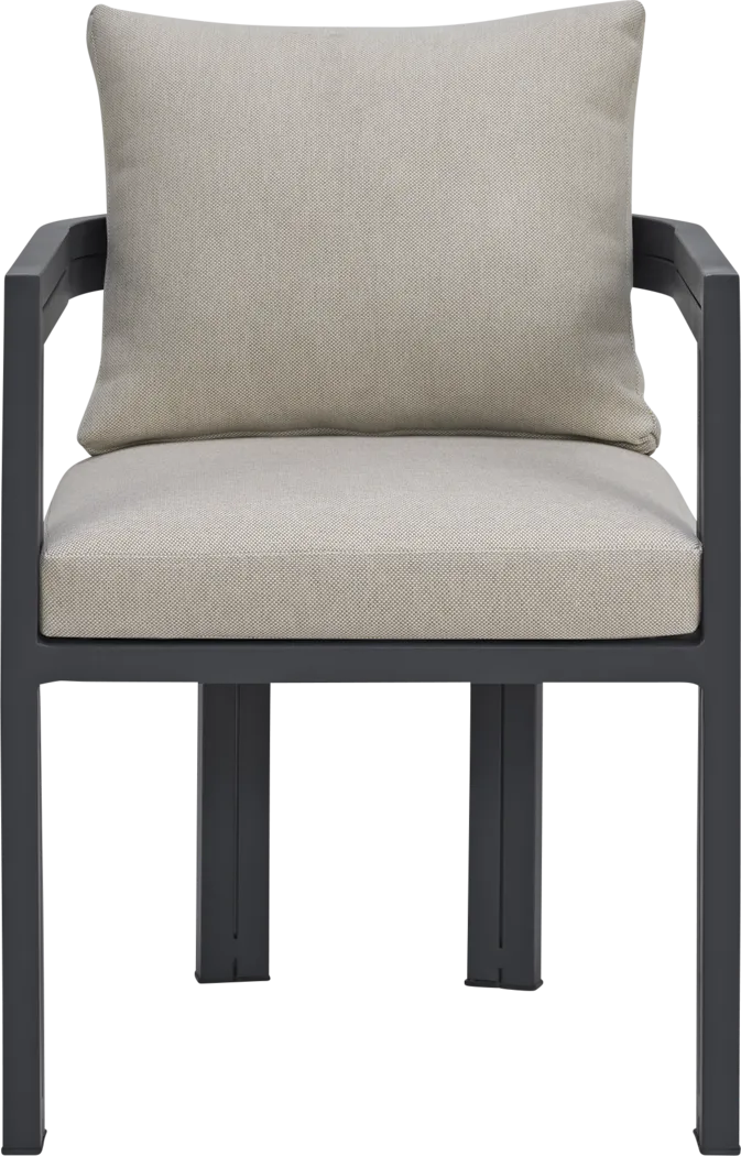 Mikayla Dark Gray Arm Chair - Thumbnail - Image 7