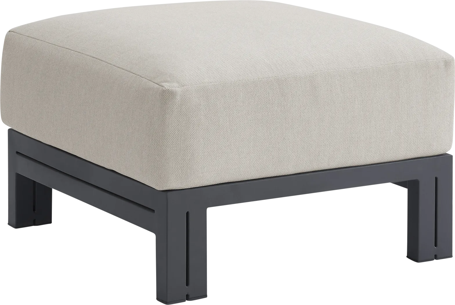 Mikayla Gray Ottoman - Thumbnail - Image 1