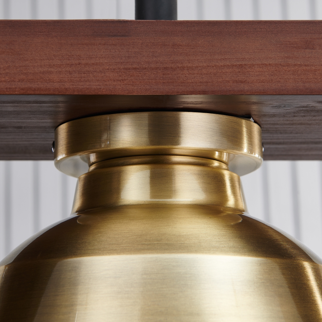 Mikell Brass Pendant - Thumbnail - Image 2