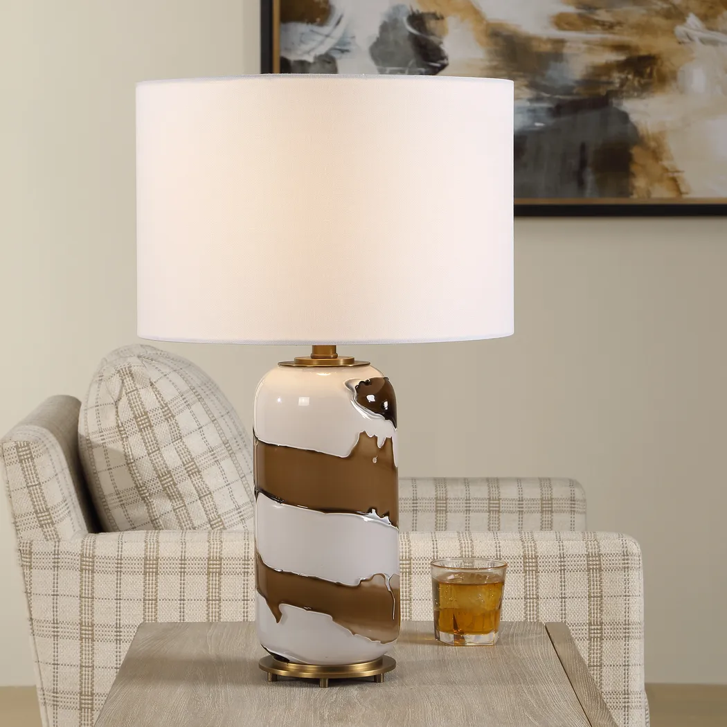 Mikelle Brown Lamp - Thumbnail - Image 2