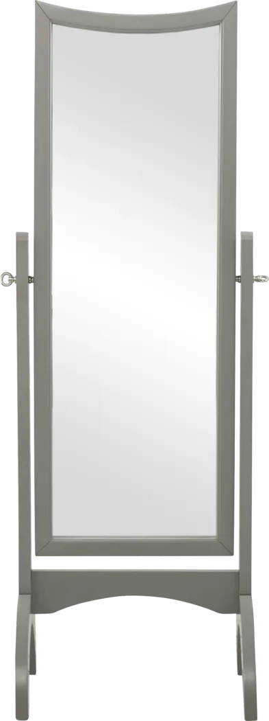 Kids Mila Place Gray Cheval Mirror - Thumbnail - Image 1