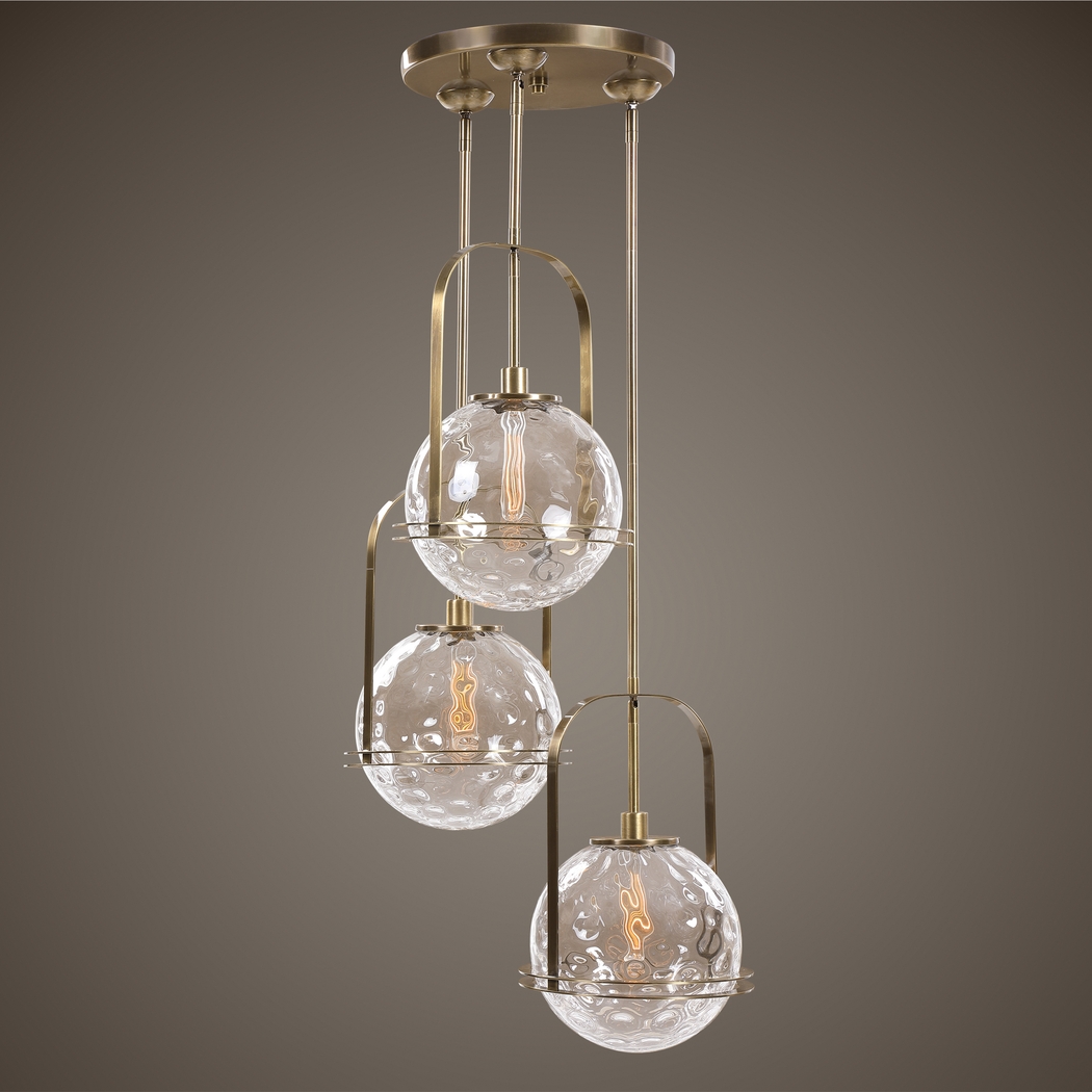 Mila Sea Brass Chandelier - Thumbnail - Image 2