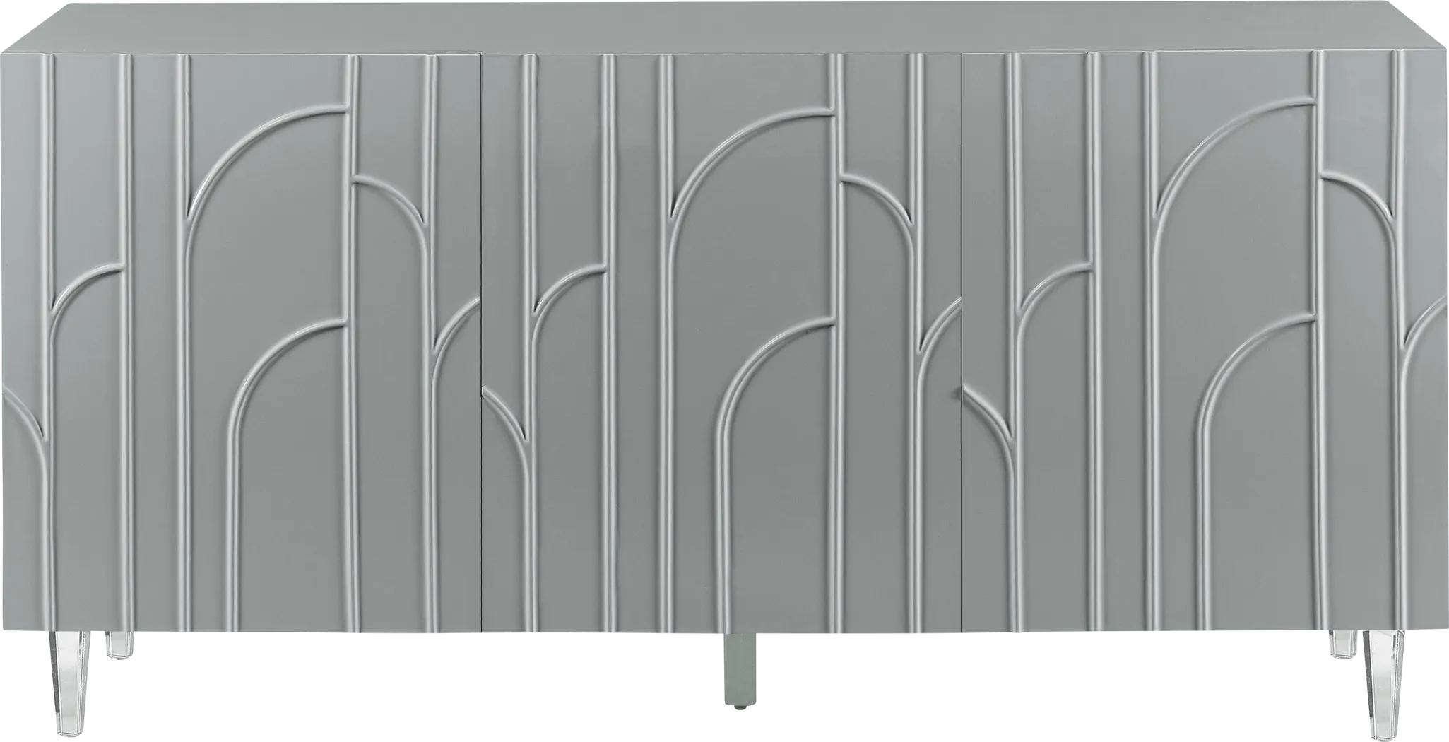 Miladies Gray Buffet - Thumbnail - Image 3