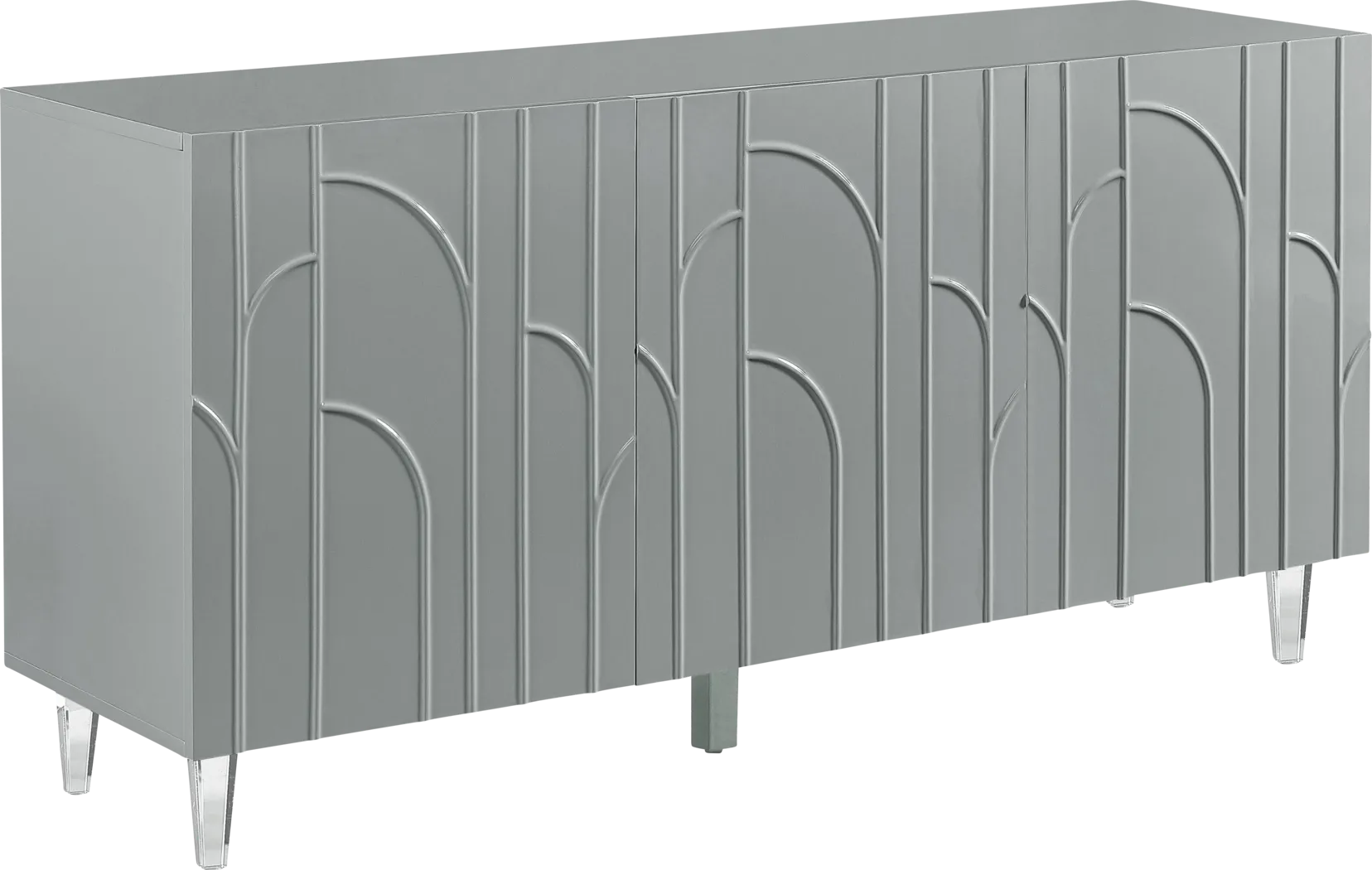 Miladies Gray Buffet - Thumbnail - Image 1