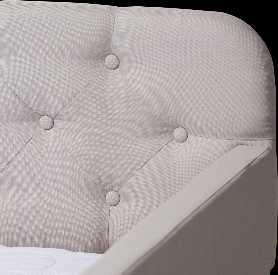 Milam Beige Twin Daybed With Trundle - Thumbnail - Image 4