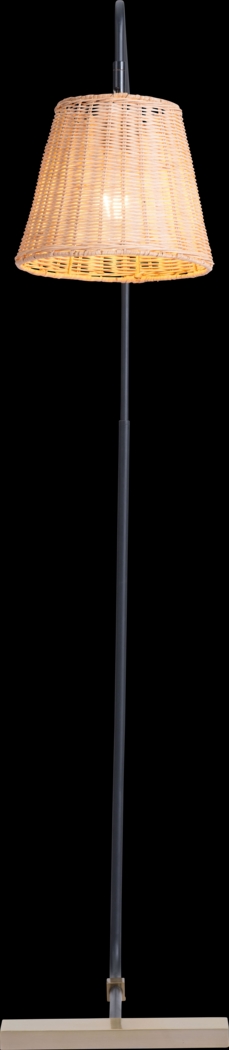 Milanese Point Natural Floor Lamp - Thumbnail - Image 5